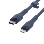 کابل شارژ سریع USB-C به لایتنینگ بلکین مدل CAA009bt3MBL طول 3 متر 2