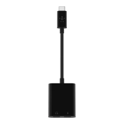 مبدل 1 به 2 USB-C بلکین مدل F7U081btBLK طول 14سانتیمتر 3