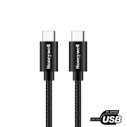 کابل شارژ USB-C هانیول به طول 1/2 متر مدل HC000038/CBL/1.2M/BLK/B