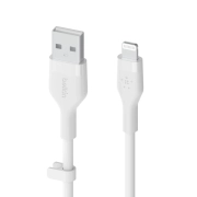 کابل شارژ سریع USB-A به لایتنینگ بلکین مدل CAA008bt1MWH طول 1 متر