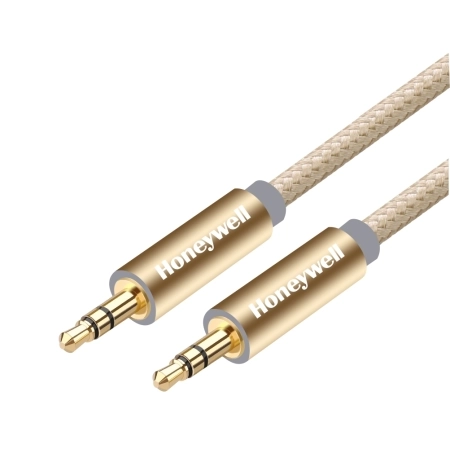 کابل AUX هانیول مدل HC000034/CBL/2M/GLD/B طول 2 متر