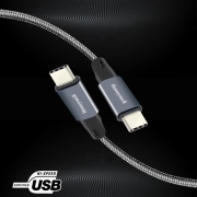 کابل تبدیل USB-C به USB-C هانیول مدل HC000039/CBL/1.2M/GRY/B طول 1/2 متر 2