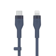 کابل شارژ سریع USB-C به لایتنینگ بلکین مدل CAA009bt3MBL طول 3 متر 5