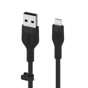 کابل شارژ سریع USB-A به لایتنینگ بلکین مدل CAA008bt1MBK طول 1 متر