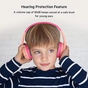 هدفون بلوتوثی بلکین مدل AUD002btPK SOUNDFORM Mini for Kids مخصوص کودکان 6