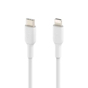 کابل شارژ سریع USB-C به لایتنینگ بلکین مدل CAA003bt1MWH طول 1 متر 1