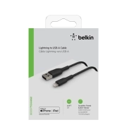 کابل شارژ لایتنینگ به USB-A بلکین مدل CAA001bt2MBK طول 2 متر 2