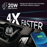 شارژر فندکی پرومیت مدل POWERDRIVE-PD20 با ظرفیت 20 وات 1