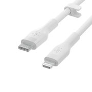 کابل شارژ سریع USB-C به لایتنینگ بلکین مدل CAA009bt1MWH طول 1 متر 2