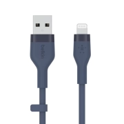 کابل شارژ سریع USB-A به لایتنینگ بلکین طول 1 متر مدل CAA008bt1MBL