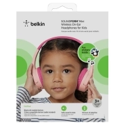 هدفون بلوتوثی بلکین مدل AUD002btPK SOUNDFORM Mini for Kids مخصوص کودکان 9