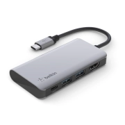 مبدل چندپورت 4 در 1 USB-C Hub بلکین مدل AVC006btSGY 4