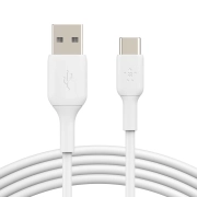 کابل شارژ سریع USB-C به USB-A بلکین مدل CAB001bt1MWH طول 1 متر 4