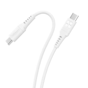 کابل USB-C شارژ سریع پرومیت به طول 2 متر مدل POWERLINK-CC200.WHITE