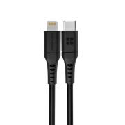 کابل USB-C به لایتنینگ شارژ سریع پرومیت به طول 1.2 متر مدل POWERLINK-120.BLACK