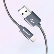 کابل تبدیل USB به لایتنینگ هانیول مدل HC000020/CBL/1.2M/GRY/B طول 1٫2 متر 4