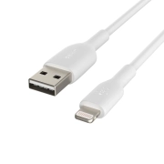 کابل شارژ لایتنینگ به USB-A شارژ سریع بلکین مدل CAA001bt1MWH2PK طول 1 متر بسته‌ 2 عددی 4