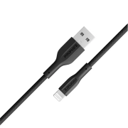 کابل USB-A به لایتنینگ شارژ سریع پرومیت به طول 1 متر مدل XCORD-AI.BLACK