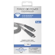 کابل شارژ USB-C به USB-C فورس مدل FPCBLCC1M2M Ultra-reinforced Cable، طول 1.2 متر 2