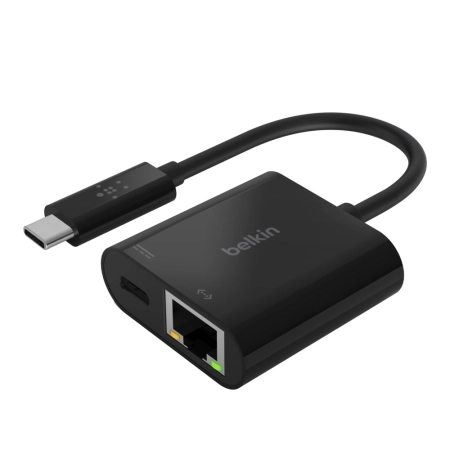 مبدل USB-C به Ethernet بلکین مدل INC001btBK - مشکی