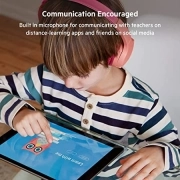 هدفون بلوتوثی بلکین مدل AUD002btPK SOUNDFORM Mini for Kids مخصوص کودکان 8