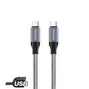 کابل تبدیل USB-C به USB-C هانیول به طول 1/2 متر مدل HC000039/CBL/1.2M/GRY/B