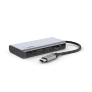 مبدل چندپورت 4 در 1 USB-C Hub بلکین مدل AVC006btSGY