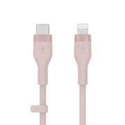 کابل شارژ سریع USB-C به لایتنینگ بلکین مدل CAA009bt1MPK طول 1 متر 5