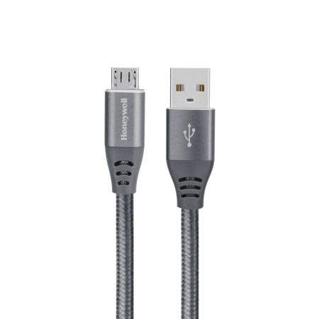 کابل تبدیل USB به MicroUSB هانیول به طول 1٫2 متر مدل HC000024/CBL/1.2M/GRY/B