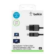 کابل Mini DisplayPort به HDMI 4K بلکین مدل F2CD080bt06 طول 1.8 متر 3