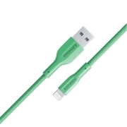 کابل USB-A به لایتنینگ شارژ سریع پرومیت به طول 1 متر مدل XCORD-AI.GREEN