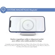 شارژر بی‌سیم 3 در 1 فورس مدل FPMSINDUC3EN1W MagSafe 3