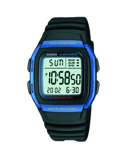 ساعت مچی کاسیو مدل CASIO-W-96H-2A