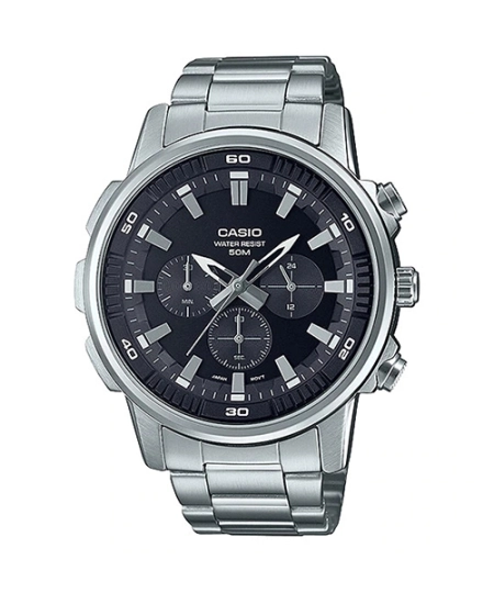 ساعت مچی مردانه کاسیو مدل MTP-E505 - بند استیل ضد زنگ