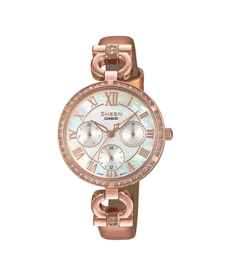 ساعت مچی زنانه SHEEN کاسیو مدل CASIO - SHE-3067PGL-7B