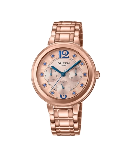 ساعت مچی زنانه SHEEN کاسیو مدل CASIO - SHE-3048PG-7BUDR