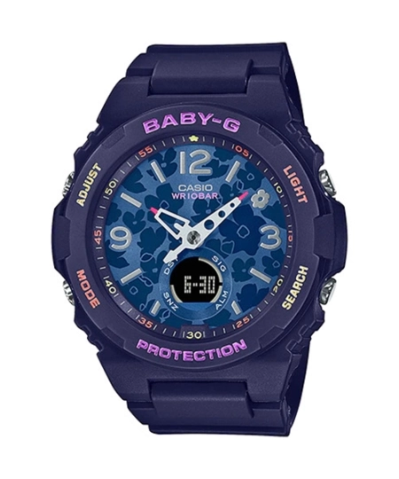 ساعت مچی BABY-G کاسیو مدل BGA-260 - بند رزین