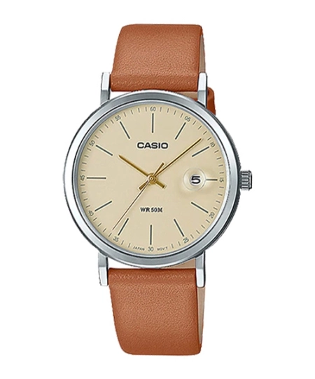 ساعت مچی زنانه کاسیو مدل LTP-E175 -بند چرم