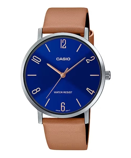 ساعت مچی مردانه کاسیو مدل CASIO-MTP-VT01L-2B2