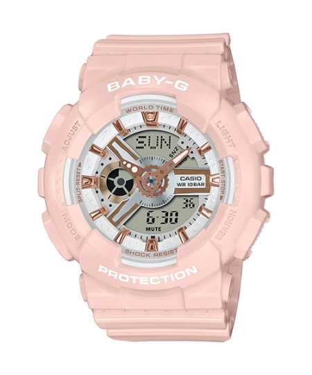 ساعت مچی زنانه BABY-G کاسیو مدل Casio-BA-110XRG-4ADR