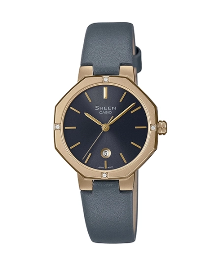 ساعت مچی زنانه کاسیو SHEEN مدل SHE-4543 - بند چرم