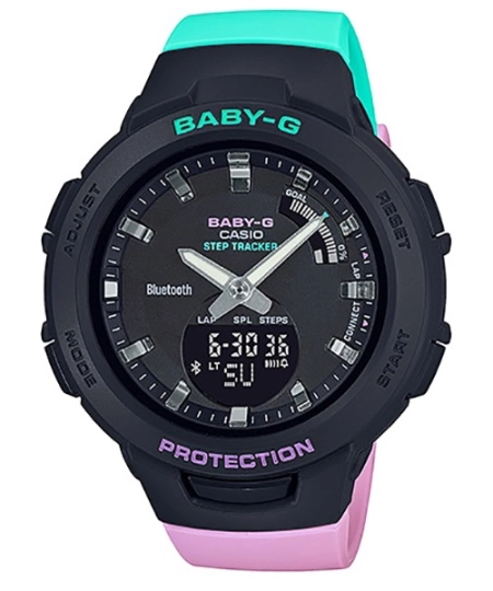 ساعت مچی زنانه Baby-G کاسیو مدل CASIO - BSA-B100MT-1A