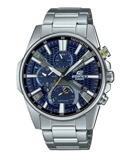 ساعت مچی مردانه کاسیو EDIFICE مدل EQB-120 - بند استیل ضد زنگ