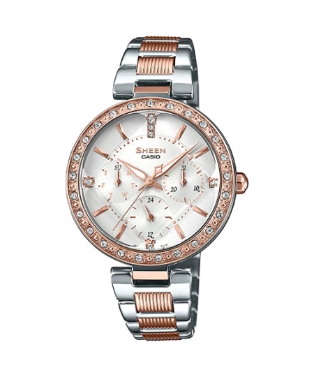 ساعت مچی زنانه Sheen مدل CASIO-SHE-3068SPG-7AUDF