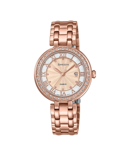 ساعت مچی زنانه SHEEN کاسیو مدل CASIO - SHE-4034PG-4AUDR