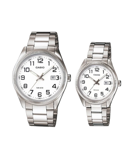 ست ساعت زنانه و مردانه کاسیو مدل LTP-1302D-7B و MTP-1302D-7B