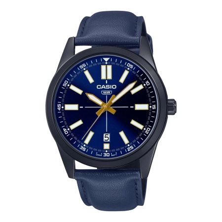 ساعت مچی مردانه کاسیو مدل CASIO-MTP-VD02BL-2EUDF