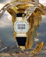 ساعت مچی زنانه G-SHOCK سایز متوسط مدل CASIO-GM-S5600BC-1DR