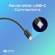 کابل USB-C به USB-C شارژ سریع پرومیت مدل ECOLINE-CC120.BLACK به طول 1.2 متر و پشتیبانی از توان 60 وات 1