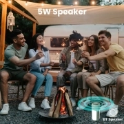 کیت چندمنظوره کمپینگ پرومیت مدل CAMPMATE-4-‌ چراغ LED، پاوربانک 6000mAh و اسپیکر بلوتوث